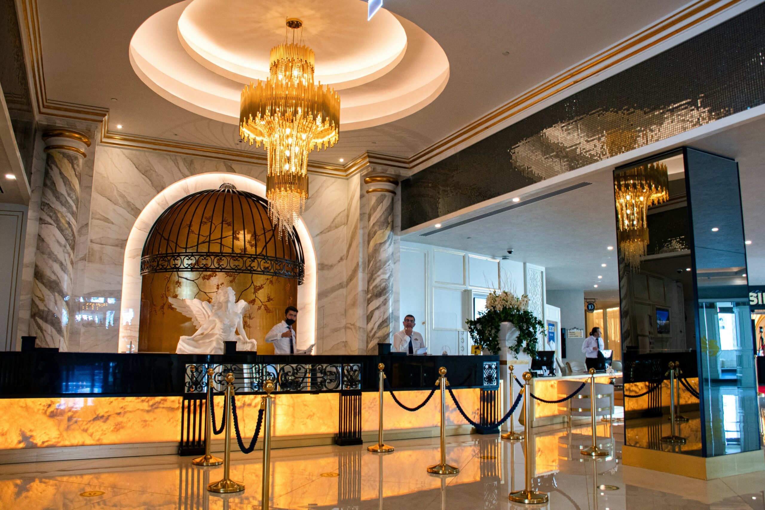 Guest enjoying direct booking perks like free breakfast at a hotel